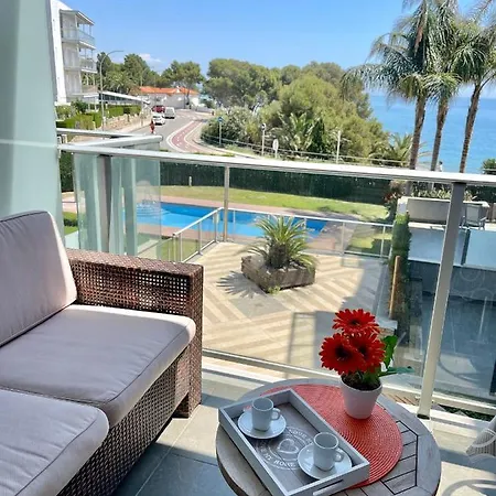 아파트 Apartbeach Panoramic Vistas Playa Y Piscina *